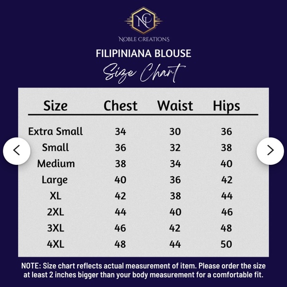 Cropped Phillipines Barong for Women. Nobel Creations. Size M. Worn once. - Picture 6 of 7